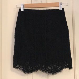 NEW high waisted lace skirt